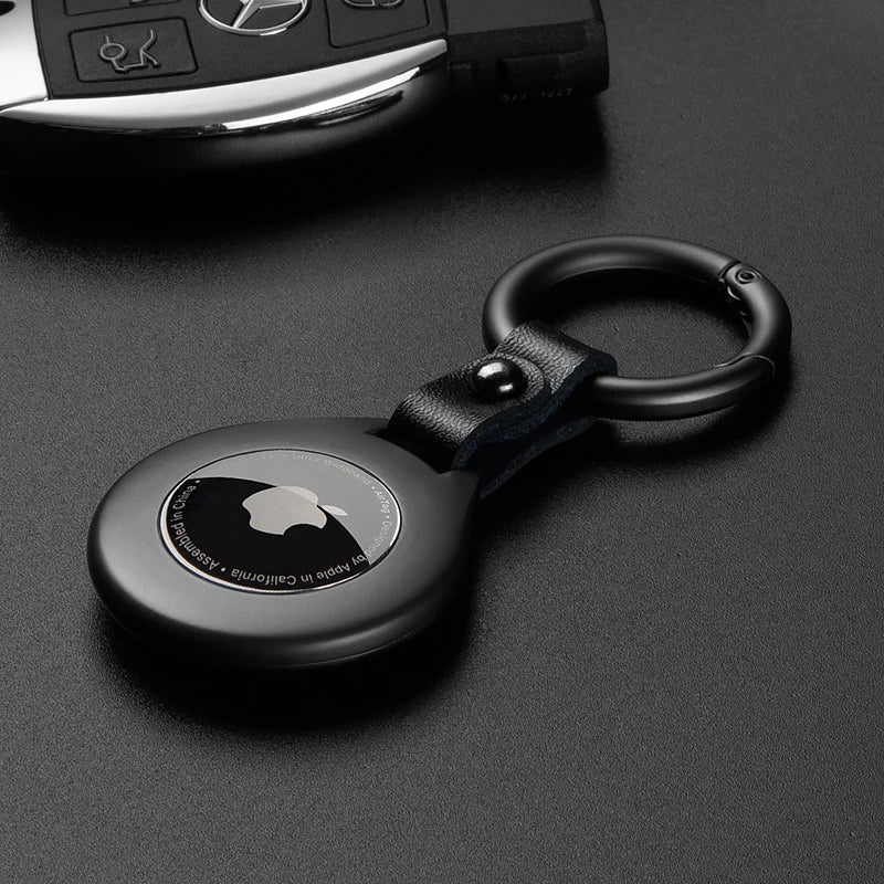 Læder- og metalletui til Apple AirTags - Sikker sporing | Ka-mostore