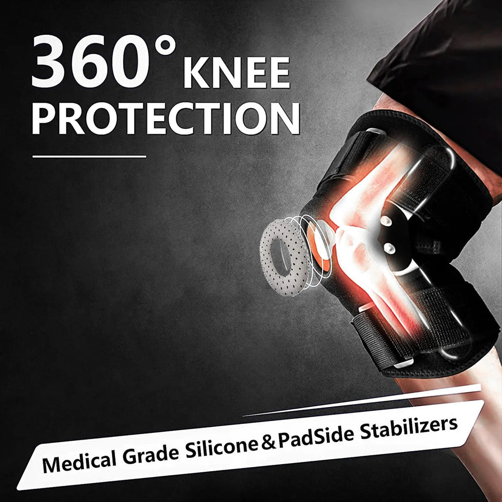 Hinged Knee Brace with Adjustable Straps | Ka-mostore