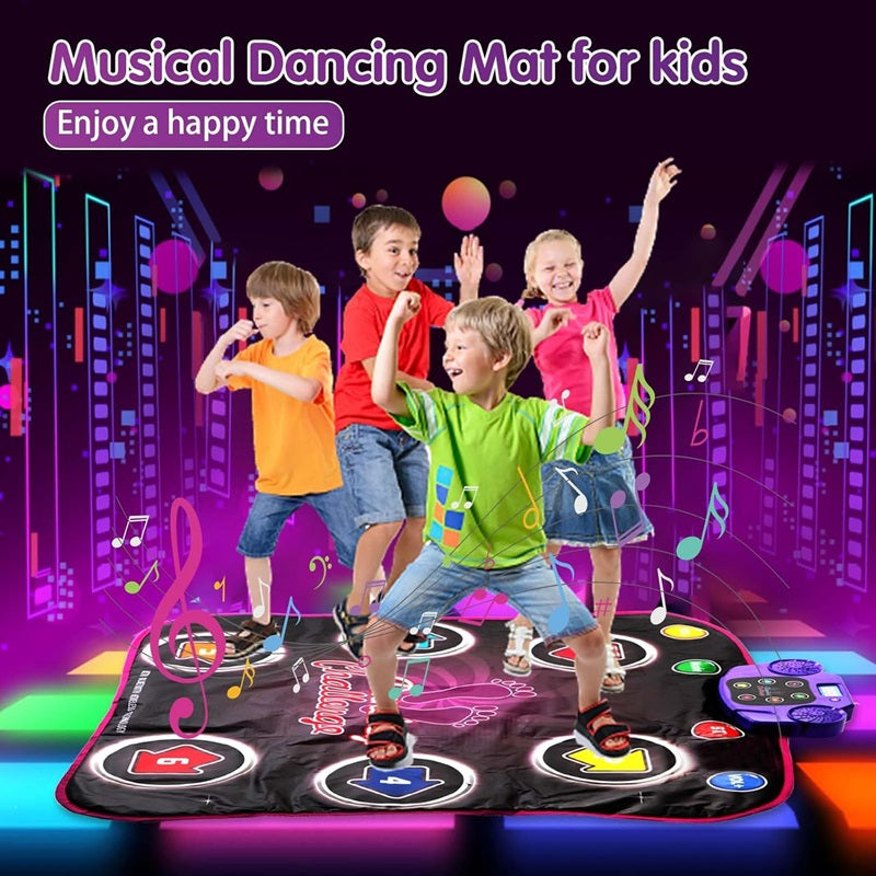 Interactive Dance Mat with 5 Levels of Fun and Challenges for Kids | Ka-mostore