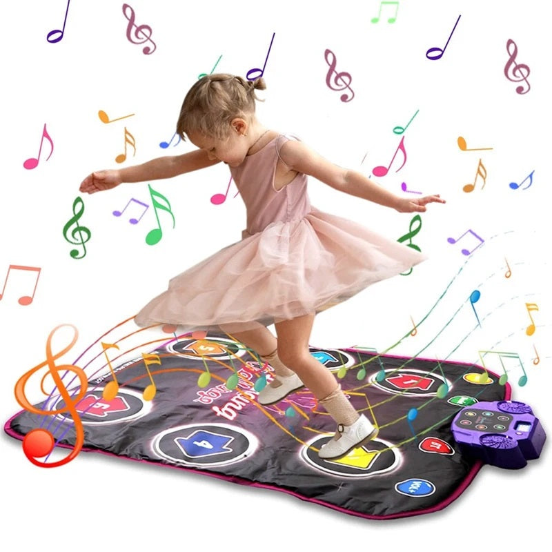 Interactive Dance Mat with 5 Levels of Fun and Challenges for Kids | Ka-mostore