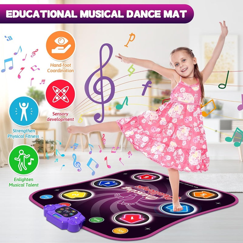 Interactive Dance Mat with 5 Levels of Fun and Challenges for Kids | Ka-mostore
