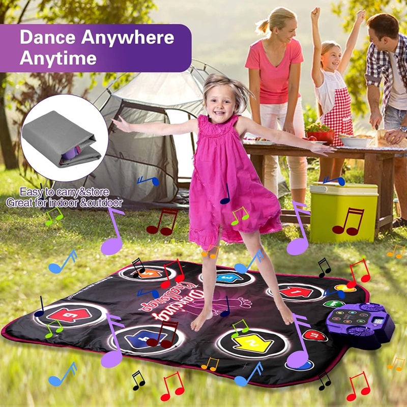 Interactive Dance Mat with 5 Levels of Fun and Challenges for Kids | Ka-mostore