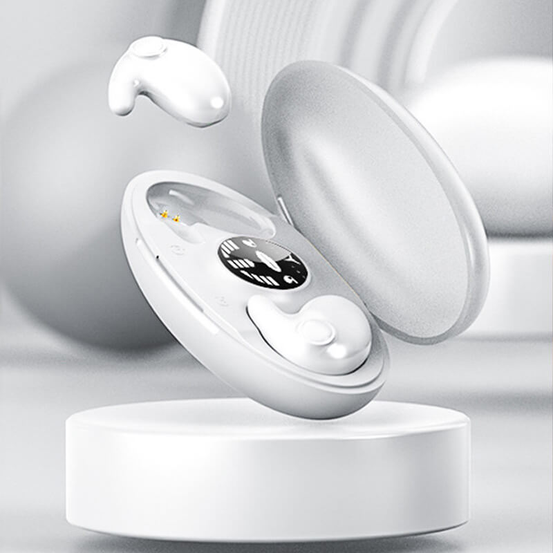 Nenápadná sluchátka Bluetooth 5.3 na spaní | Voděodolná a s dlouhou výdrží baterie | Ka-mostore