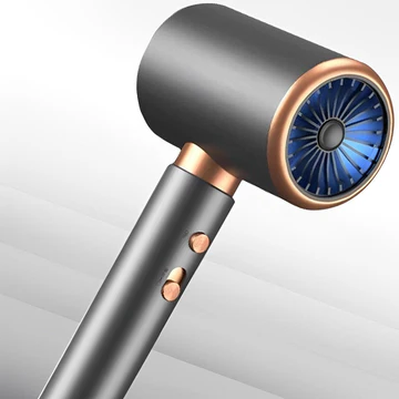 Ionic Blow Dryer | Quick Dry & Anti-Frizz | Gray | Ka-mostore