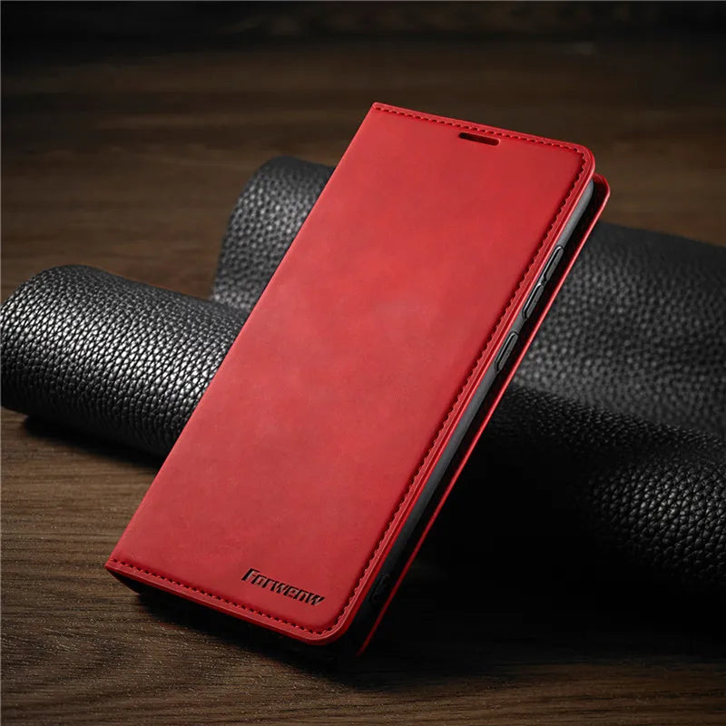 iPhone Case: Magnetic Leather Bag for Stylish Protection | Ka-mostore