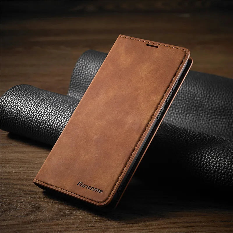 iPhone Case: Magnetic Leather Bag for Stylish Protection | Ka-mostore