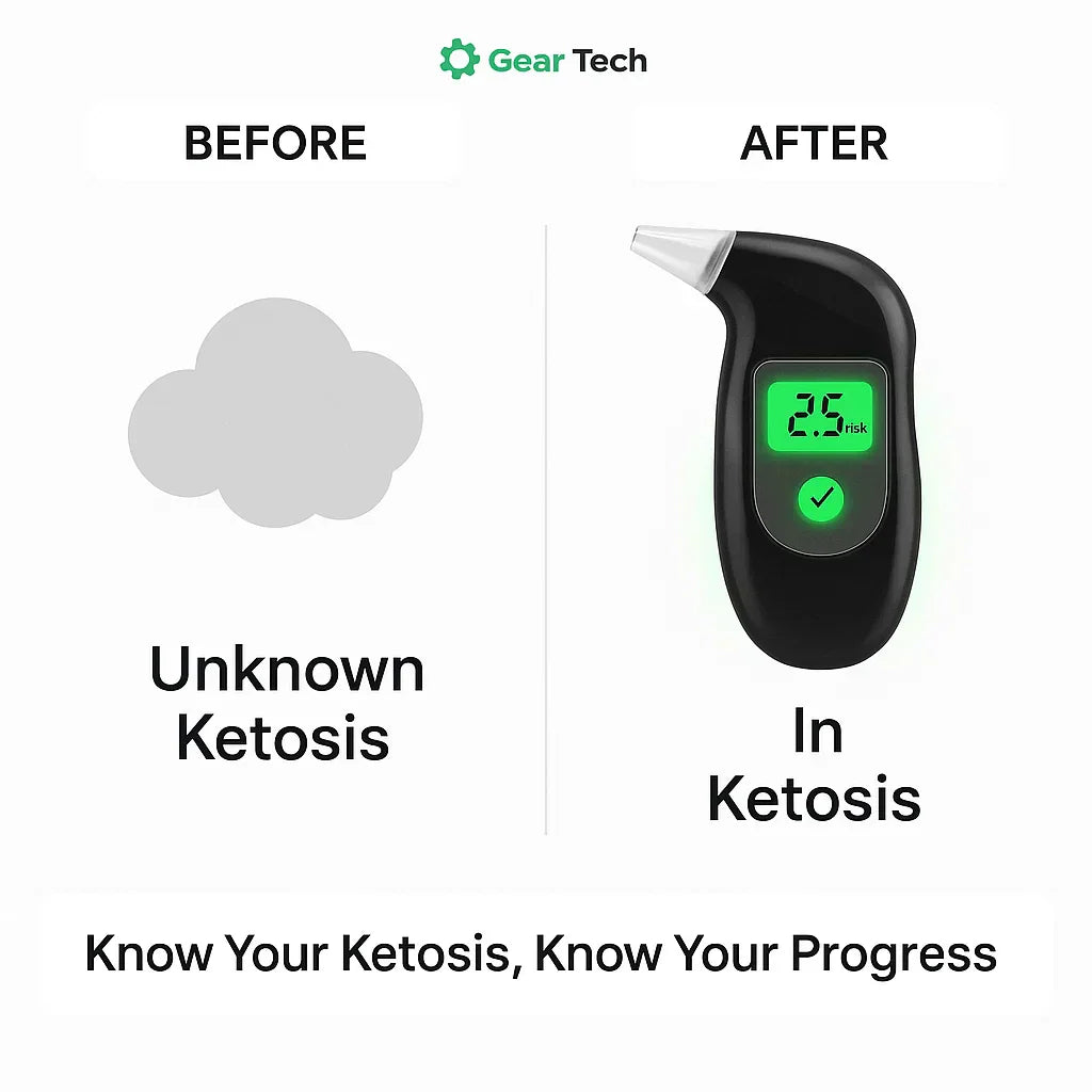 Ketone Breath Analyzer | Track ketosis for diet and wellness goals | Ka-mostore