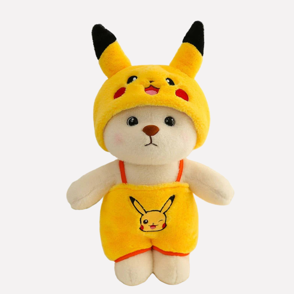 Kids Pikachu Bear Plush Toy Costume | Ka-mostore