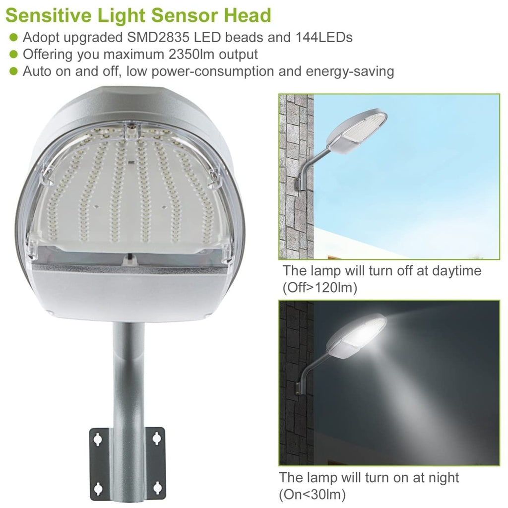 Kocaso LED Outdoor Lamp with Photocell - 144 LEDs, IP65 | Ka-mostore