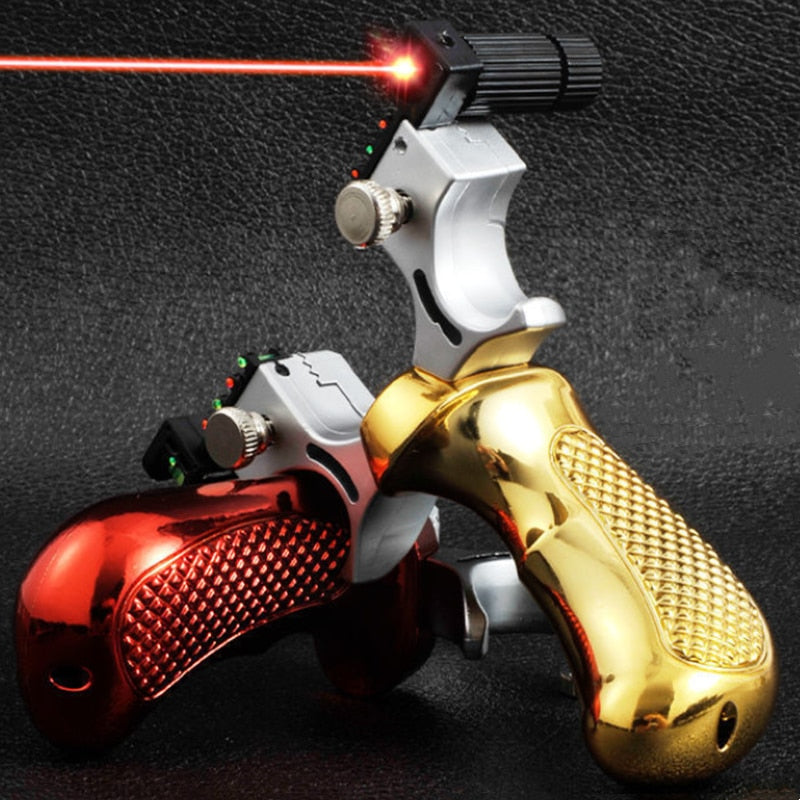 Precision Aiming Slingshot with Laser Guide | Ka-mostore