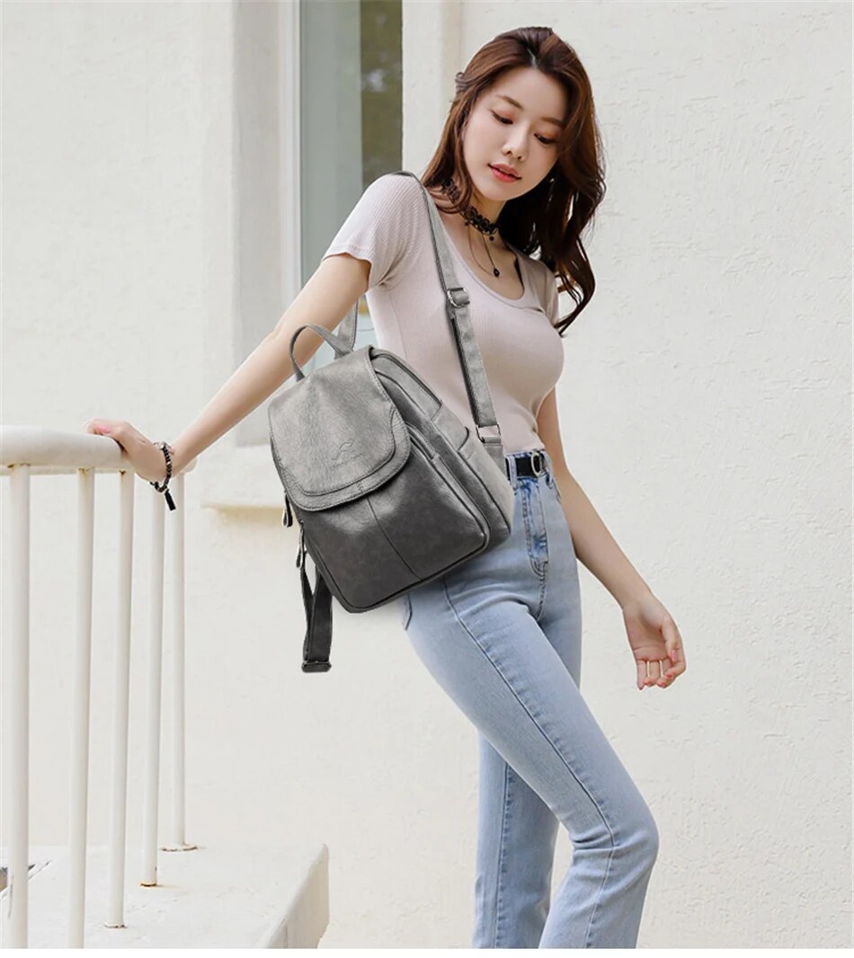 Rucsac din piele pentru femei | Ka-mostore