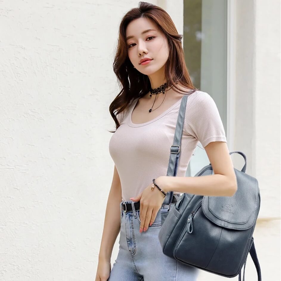 Rucsac din piele pentru femei | Ka-mostore