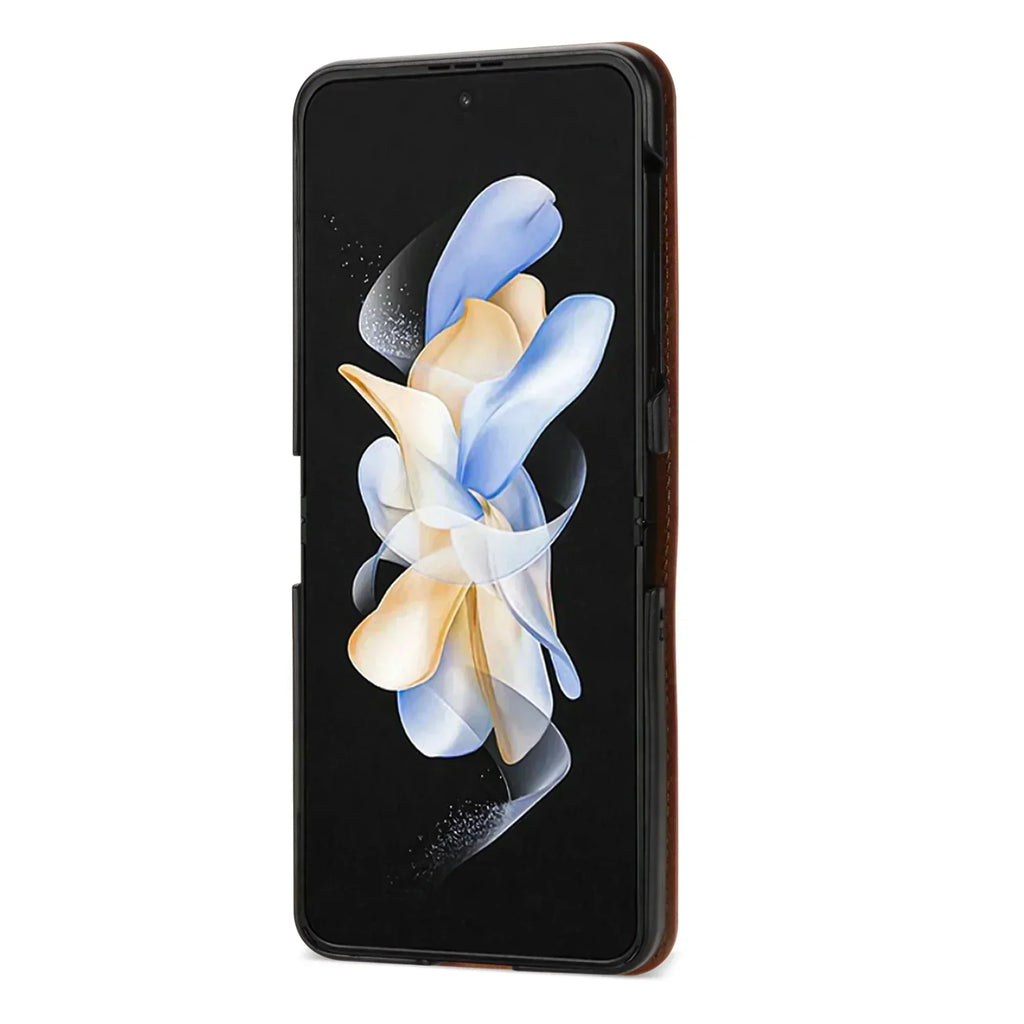 Leather Wallet Case for Samsung Galaxy Z Flip Series | Ka-mostore