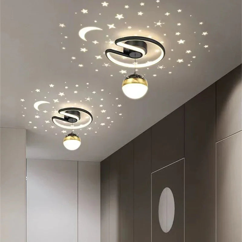 LED ceiling lamps with starry sky – Modern pendant lamp design for children's rooms and living rooms | Ka-mostore