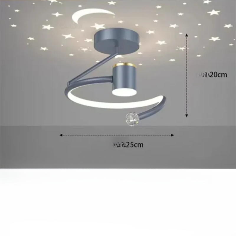 LED ceiling lamps with starry sky – Modern pendant lamp design for children's rooms and living rooms | Ka-mostore