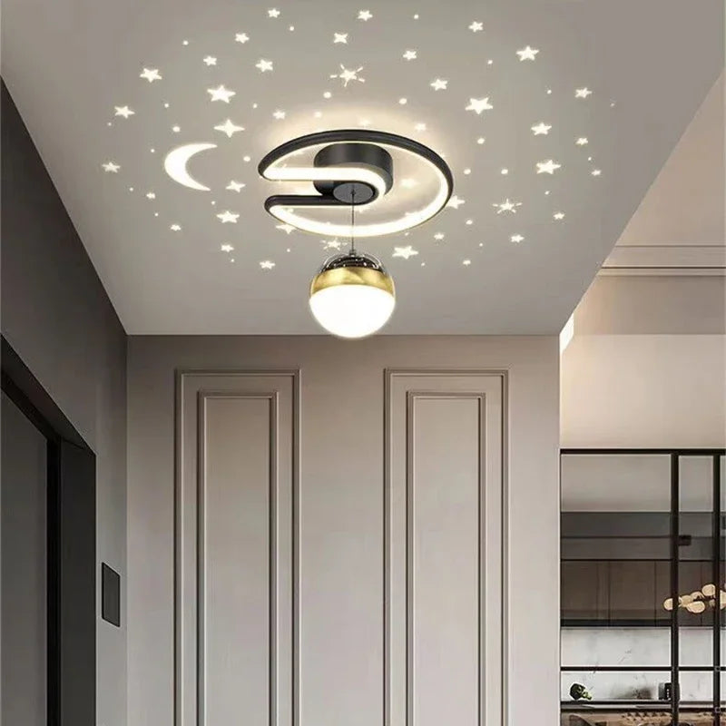 LED ceiling lamps with starry sky – Modern pendant lamp design for children's rooms and living rooms | Ka-mostore