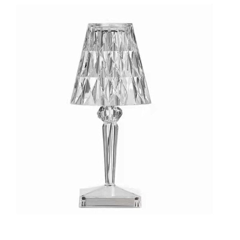 LED Crystal Table Lamp | Elegant Diamond Design | Ka-mostore