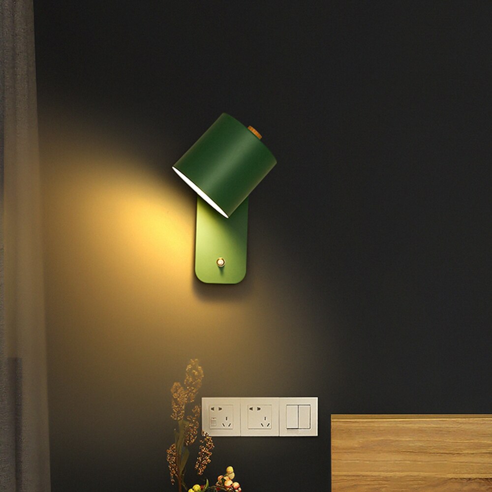 LED Wall Light with Switch | Modern Metal Design | Ka-mostore