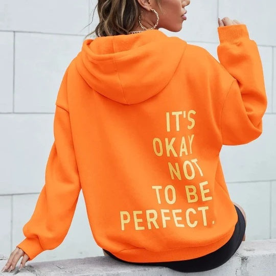 Relaxierter Damen-Hoodie mit Grafik | Ka-mostore