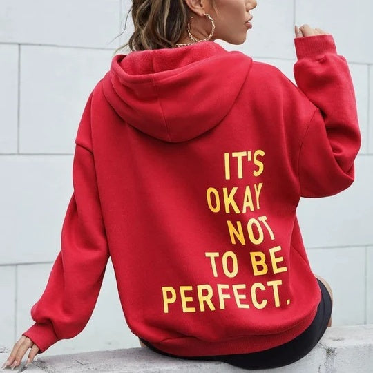 Relaxierter Damen-Hoodie mit Grafik | Ka-mostore