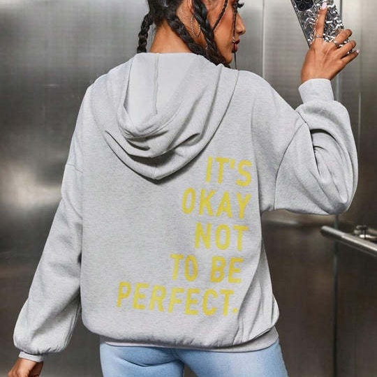 Relaxierter Damen-Hoodie mit Grafik | Ka-mostore