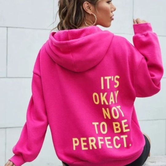 Relaxierter Damen-Hoodie mit Grafik | Ka-mostore
