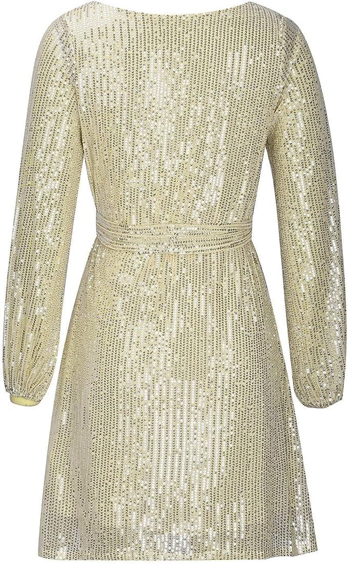 Women's Sparkling Sequin Mini Party Dress | Ka-mostore