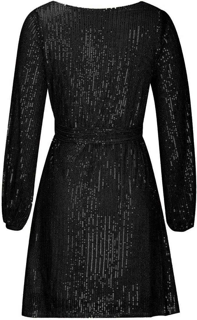 Women's Sparkling Sequin Mini Party Dress | Ka-mostore