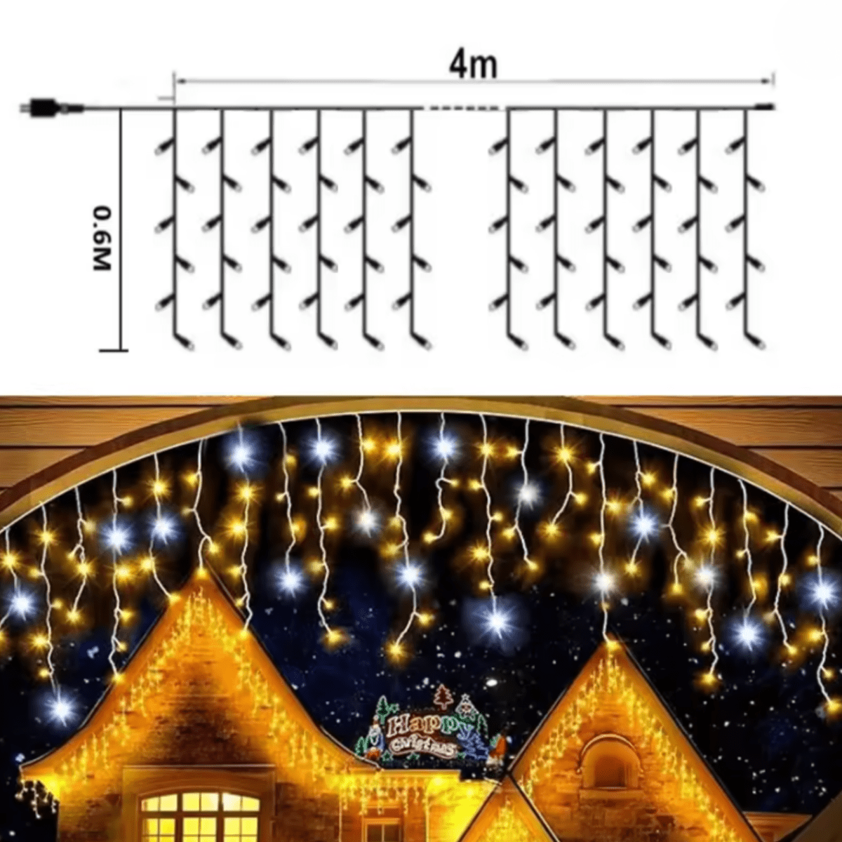 LUMICURTAIN – LED Garden Curtains for Sparkling Outdoor Atmosphere | Ka-mostore