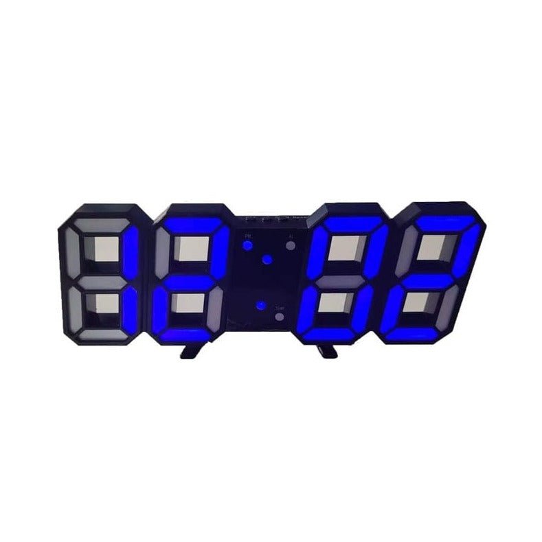 LumiSync 3D LED Wall Clock – Modern Digital Clock with Dimmable Lighting | Ka-mostore