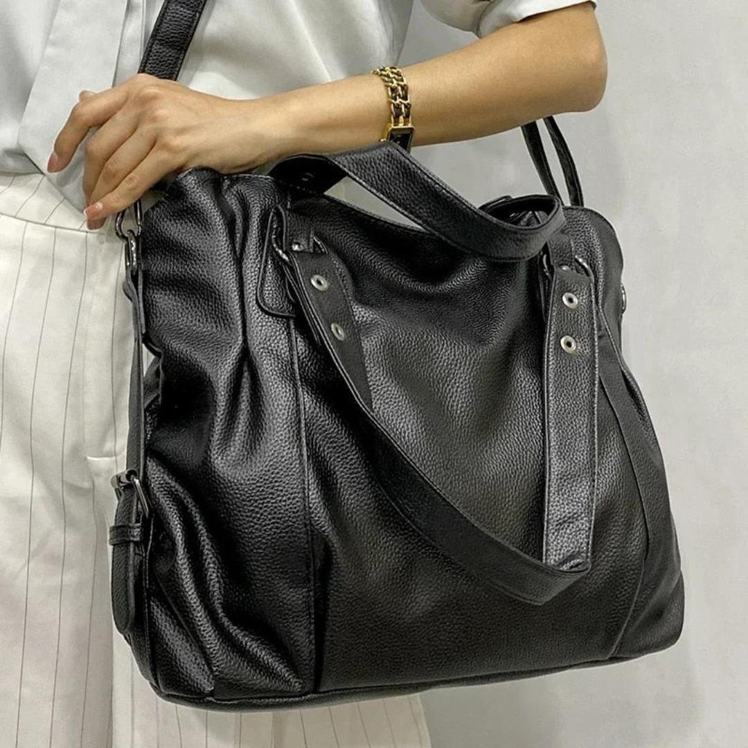 Luxurious Leather Women's Shoulder Bag - EliteCarry | Ka-mostore
