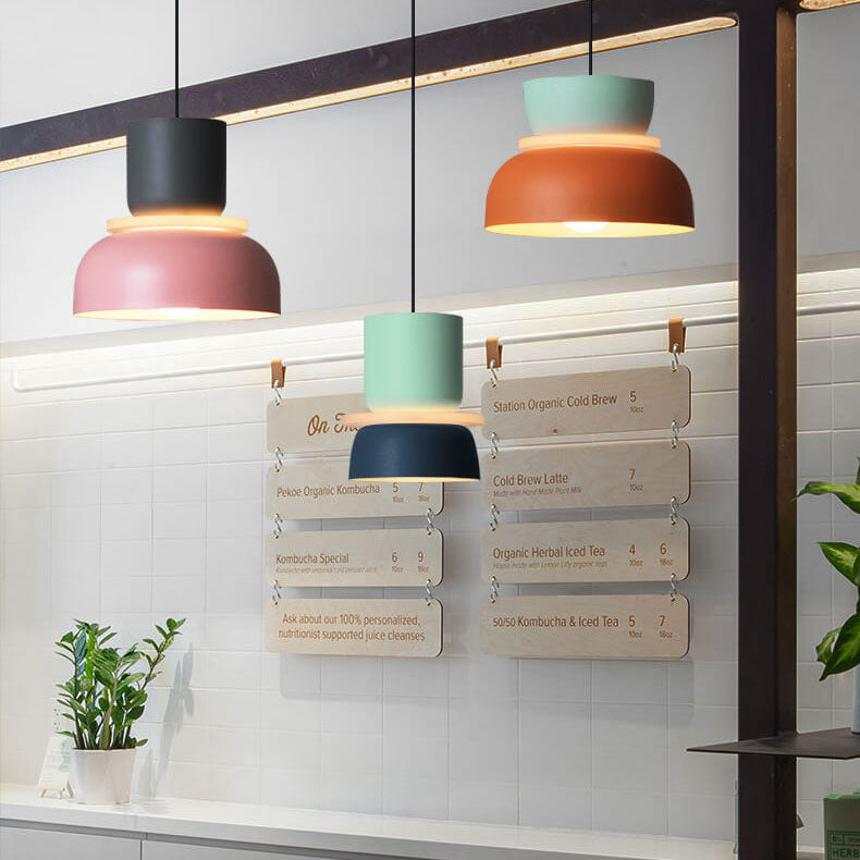 Macaron LED Pendant Light | Scandinavian Color Design | Ka-mostore