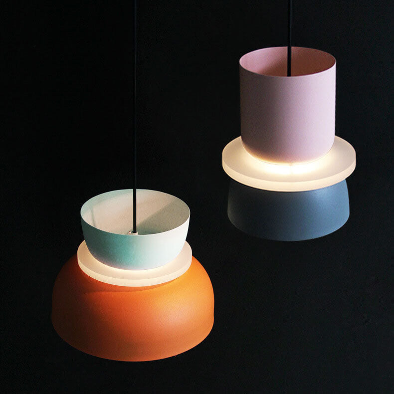 Macaron LED Pendant Light | Scandinavian Color Design | Ka-mostore