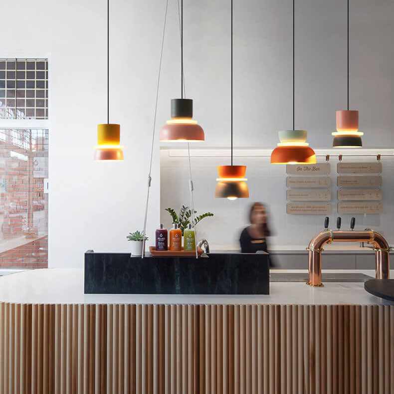 Macaron LED Pendant Light | Scandinavian Color Design | Ka-mostore