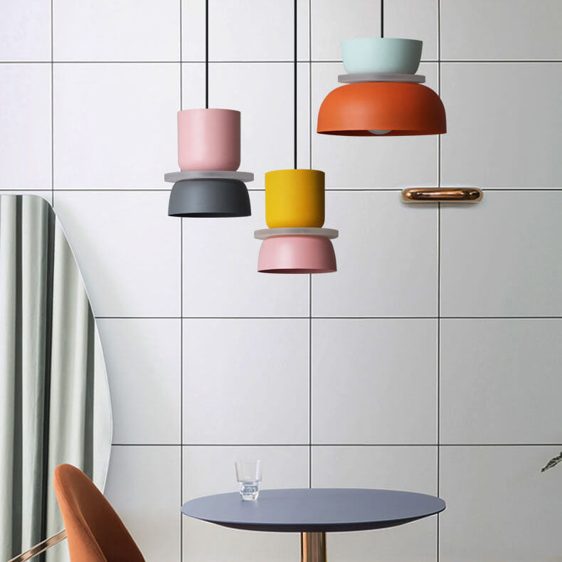 Macaron LED Pendant Light | Scandinavian Color Design | Ka-mostore