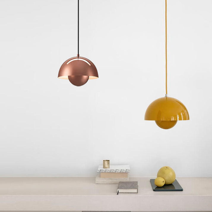Macaron Pendant Light Hemisphere | Nordic Dome Design | Ka-mostore