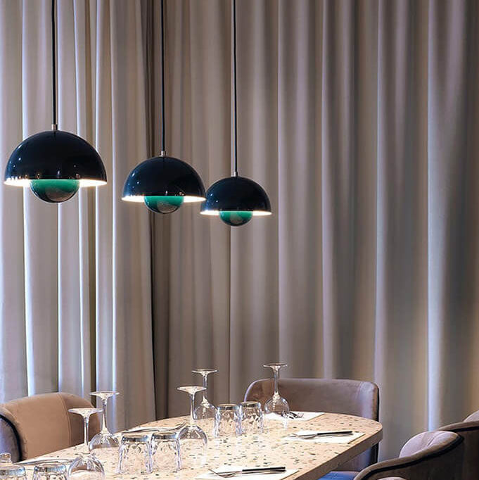 Macaron Pendant Light Hemisphere | Nordic Dome Design | Ka-mostore