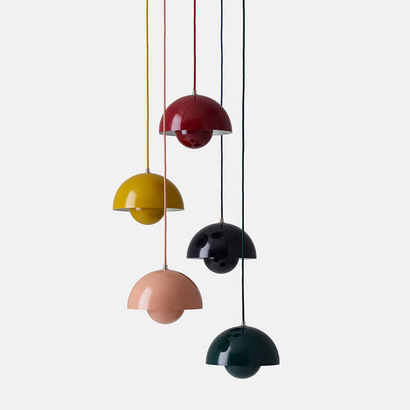 Macaron Pendant Light Hemisphere | Nordic Dome Design | Ka-mostore