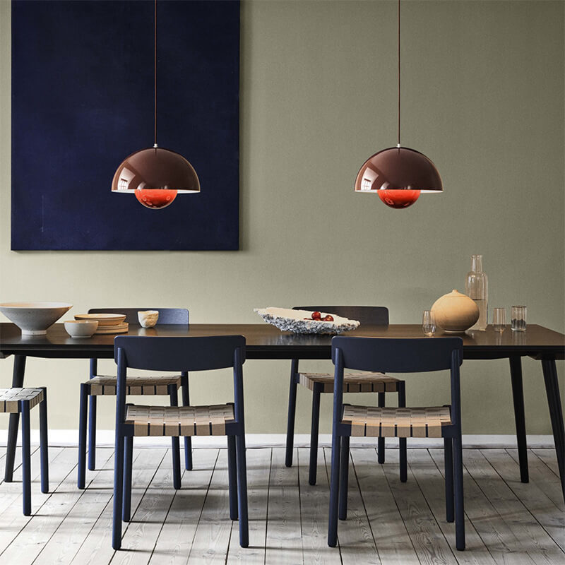 Macaron Pendant Light Hemisphere | Nordic Dome Design | Ka-mostore