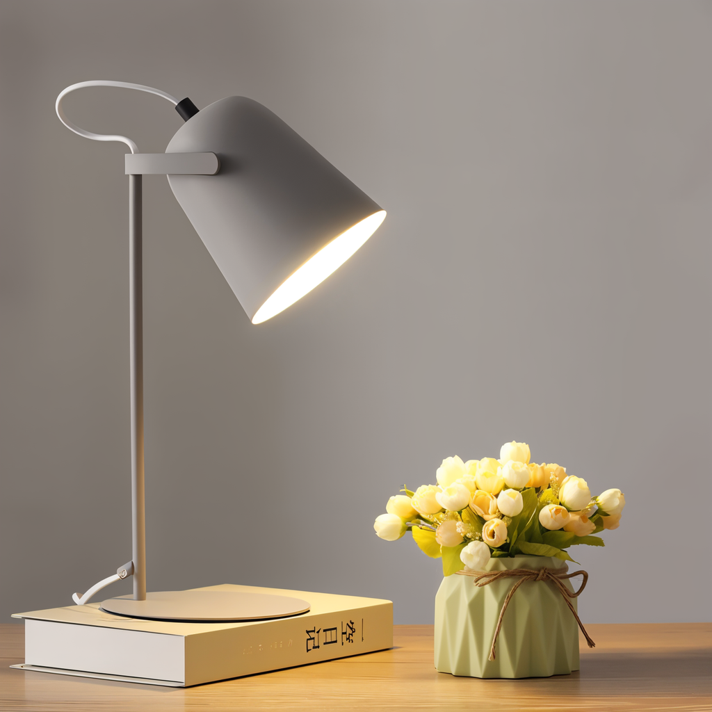 Macaron Table Lamp - Nordic Yellow Desk Lamp - Adjustable Lamp | Ka-mostore
