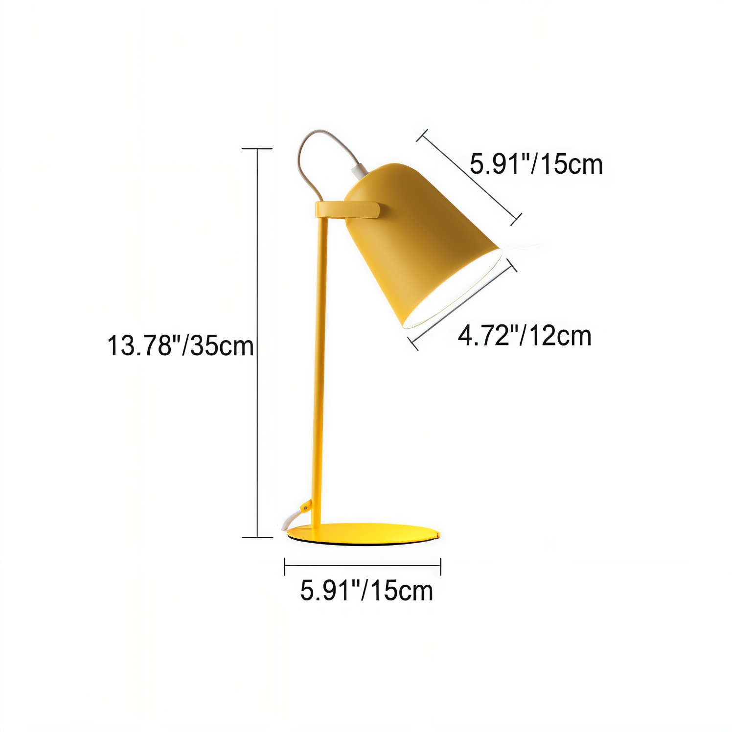 Macaron Table Lamp - Nordic Yellow Desk Lamp - Adjustable Lamp | Ka-mostore