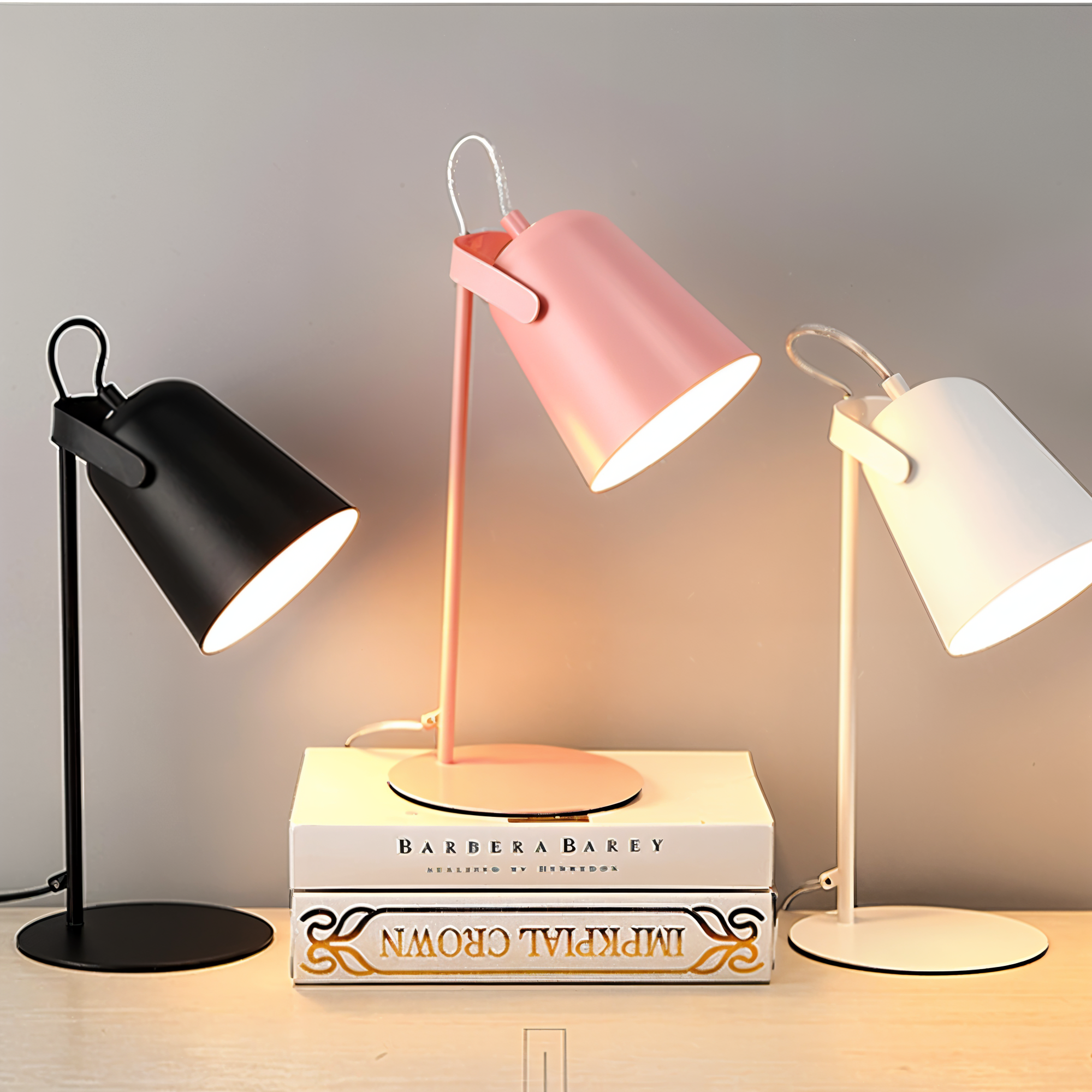 Macaron Table Lamp - Nordic Yellow Desk Lamp - Adjustable Lamp | Ka-mostore