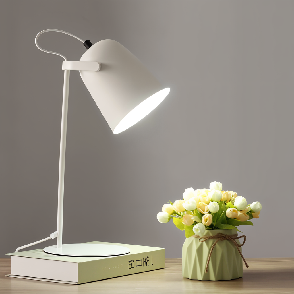 Macaron Table Lamp - Nordic Yellow Desk Lamp - Adjustable Lamp | Ka-mostore