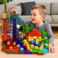 Magnetic Building Blocks Set for Kids 200 pcs | Ka-mostore