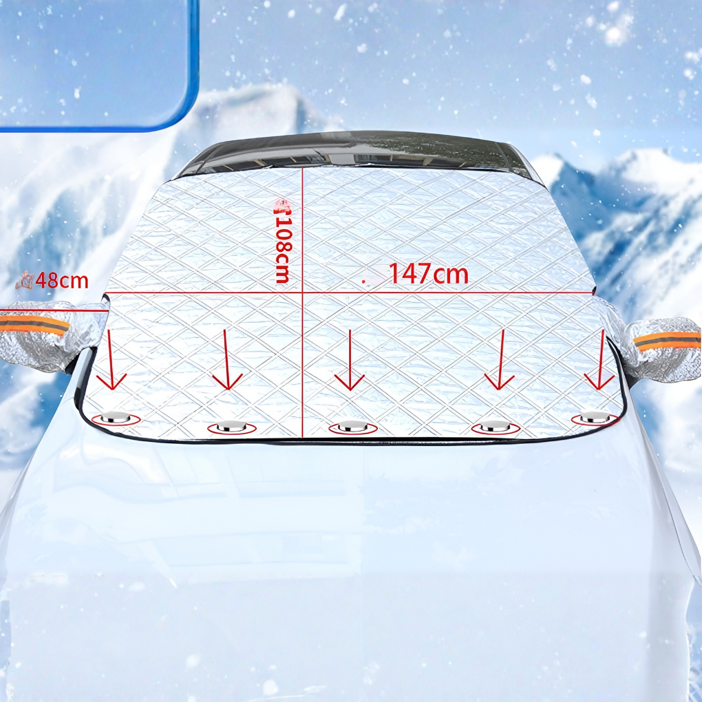 Magnetic Windshield Cover - Frost & Snow Protector | Ka-mostore