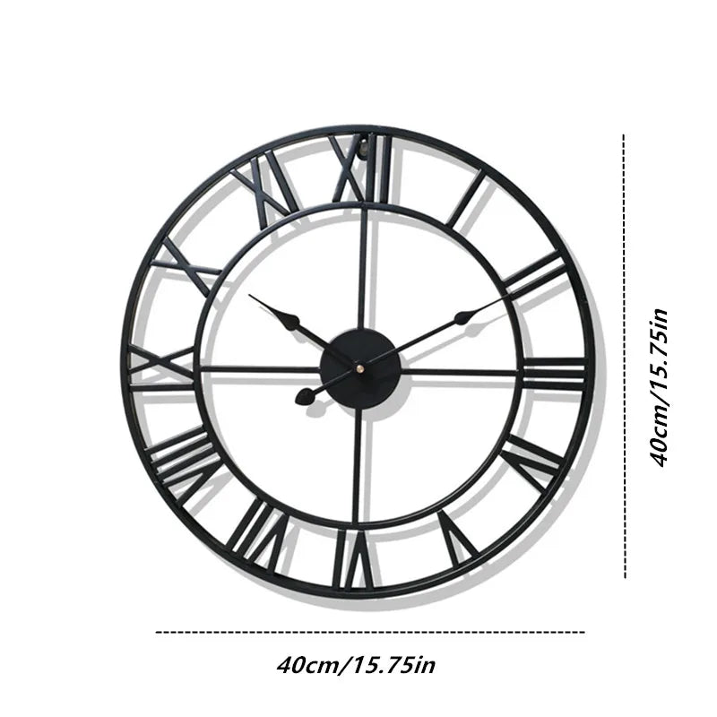 Majestic Clock in Metal | Ka-mostore