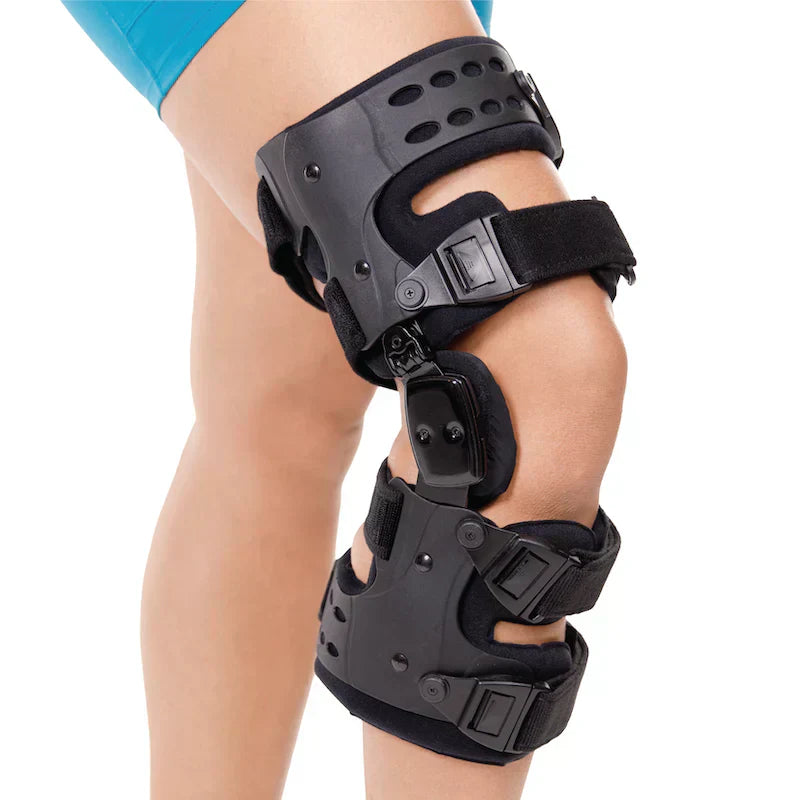 Medical OA Offloading Knee Brace | Unicompartimental Osteoarthritis Orthosis | Varus/Valgus Correction & ROM Control | Medial & Lateral Offloading | Adjustable Range of Motion | Ka-mostore