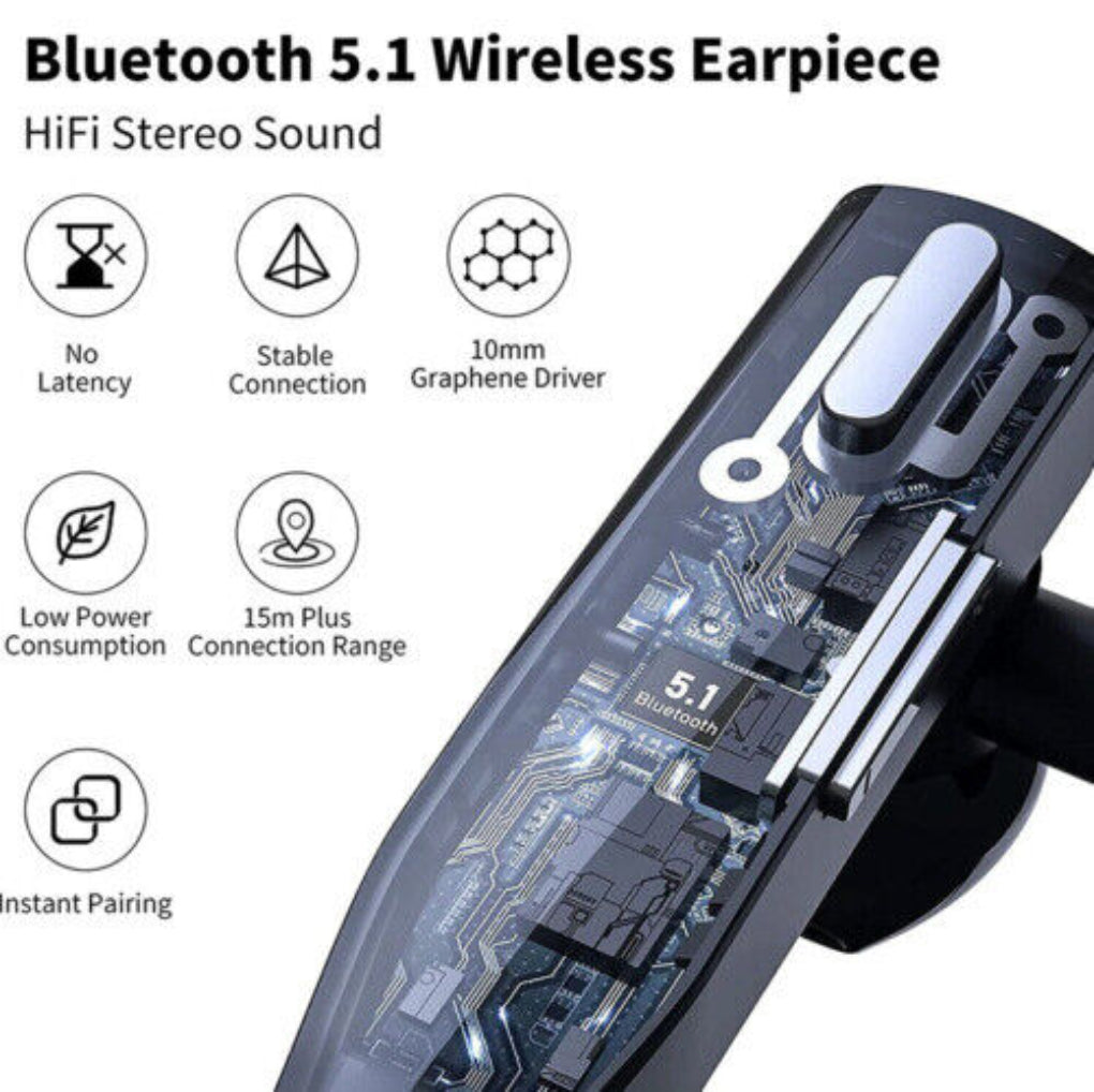 Bluetooth-5.1-Ohrbügel-Headset mit Geräuschunterdrückung | Ka-mostore