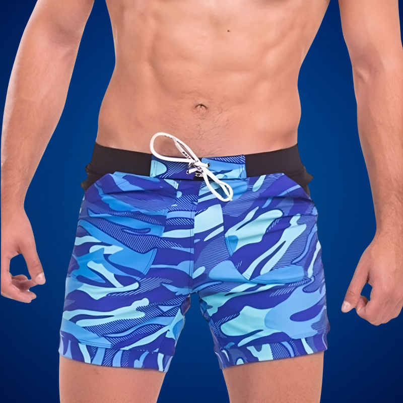 Costume da bagno mimetico da uomo - Asciugatura rapida | Ka-mostore