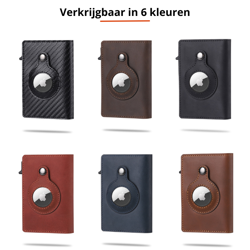 Carbon Fiber Wallet with Airtag Slot for Men | Ka-mostore